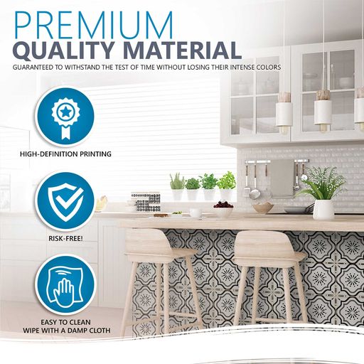 Special Offer Grey Shades Pattern Kitchen Backsplash Tiles Model B5 - Limited Sizes Available - Image 10