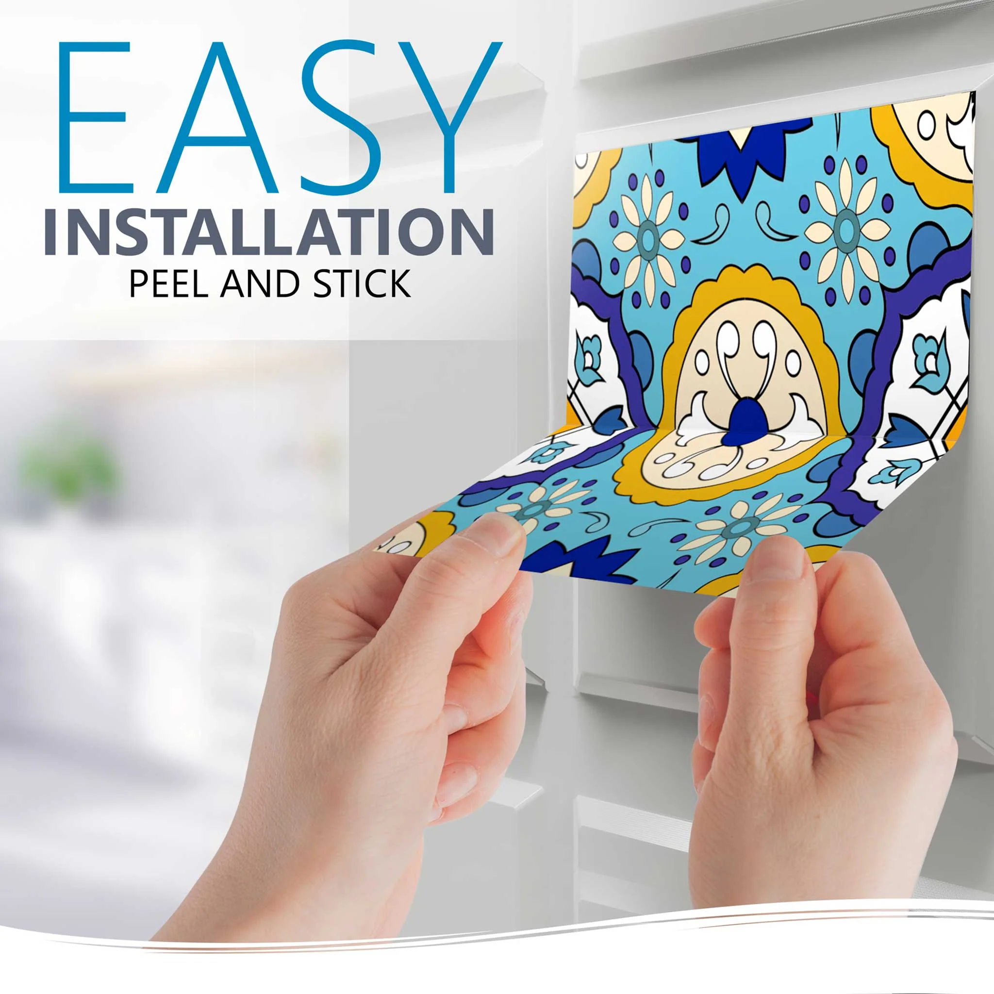Special Offer On 6x6-Inch / 15X15-Cm Multicolor Kitchen Backsplash Tiles Model- C55 - Image 9